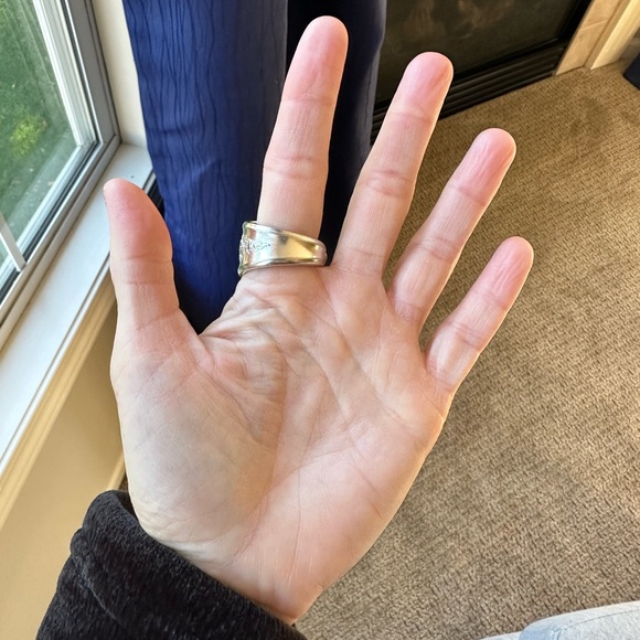 Handmade Spoon Ring - Picture 10 of 12